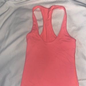 Lululemon Coral Cool Racerback Tank Top size 4